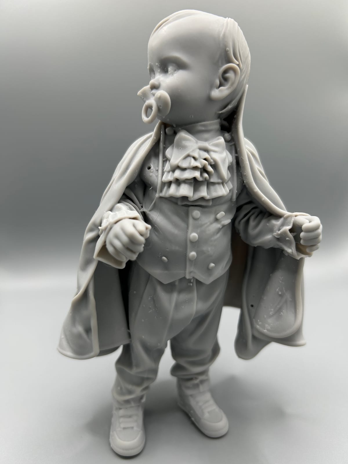 A printed bust